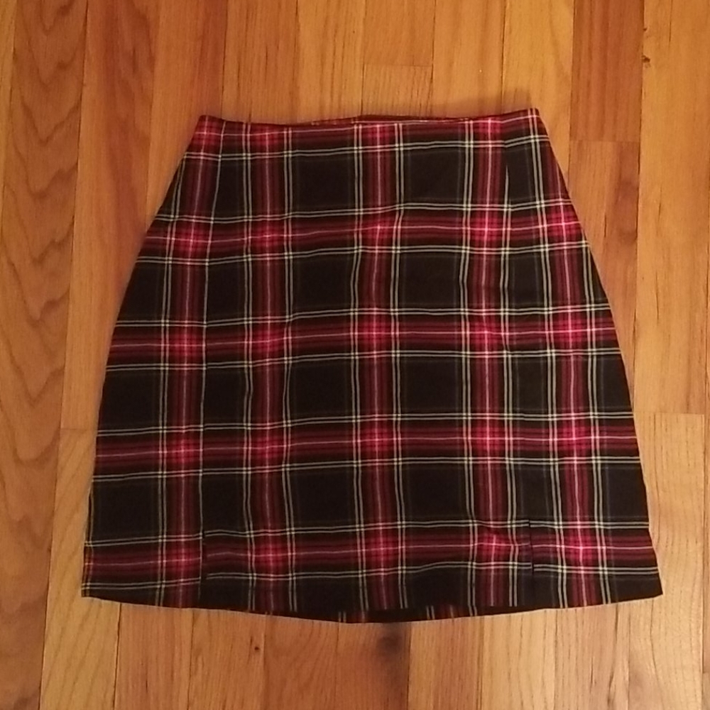 Plaid Skirt